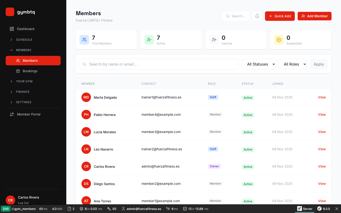 Member Management
